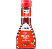 Veeba Chilli Oregano Hot Sauce, 350 g